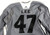 2022 Los Angeles Kings Andre Lee #47 Game Used Grey Practice Jersey 58 762