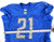 2016 Detroit Lions Ameer Abdullah #21 Game Used Blue Practice Jersey 46 258