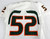 Miami Hurricanes #52 Game Issued White Jersey Football 44 878