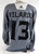2022 Los Angeles Kings Gabriel Vilardi #13 Game Used Grey Practice Jersey 56 756