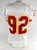 1996 Kansas City Chiefs #92 Game Issued White Jersey 895