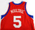 2011-12 Philadelphia 76ers Arnett Moultrie #5 Game Issued Red Jersey 2XL 939