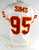 1996 Kansas City Chiefs Sims #95 Game Issued White Jersey 901
