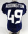 2024 Houston Texans Tucker Addington #49 Game Issued Navy Practice Jersey XL 951