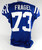 2012 Indianapolis Colts Reid Fragel #73 Game Issued P Used Blue Jersey 50 956