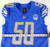 2023 Detroit Lions Jake McQuaide #50 Game Issued Blue Jersey 90th Patch 44+7 908