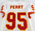 1997 Kansas City Chiefs Michael Dean Perry #95 Game Issued White Jersey 48 906