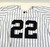 New York Yankees Jorge Posada Roger Clemens #22 Auth White Jersey Russell 56 2