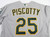 2022 Oakland A's Athletics Stephen Piscotty #25 Game Used Grey Jersey 46 DP47489