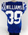 2018 Indianapolis Colts Jonathan Williams #39 Game Issued P Used Blue Jersey 35P