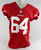 2012 San Francisco 49ers #64 Game Issued Red Jersey 48 628