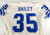 1998 Detroit Lions Robert Bailey #35 Game Used White Jersey 46 422
