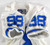 1997 Detroit Lions Don Sasa #98 Game Used White Jersey 50 423
