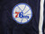2009-10 Philadelphia 76ers Game Issued Navy Practice Shorts Basketball 4XLT 400