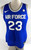 2022-23 Air Force Falcons #23 Game Issued Pos Used Blue Jersey Basketball L 465