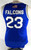 2022-23 Air Force Falcons #23 Game Issued Pos Used Blue Jersey Basketball L 465