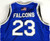 2022-23 Air Force Falcons #23 Game Issued Pos Used Blue Jersey Basketball L 465