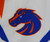 2015-16 Boise State Broncos #34 Game Used White Shorts Basketball L 407