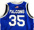 2021-22 Air Force Falcons #35 Game Issued Pos Used Blue Jersey Basketball L 468