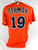 Miami Marlins Sharif Othman #19 Game Issued Orange Jersey 46 858
