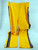 1980s Golden State Warriors Game Issued Yellow Warm Up Pants 36 690