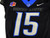 2019 Boise State Broncos #15 Game Used Black Jersey Football NP Rem 38 DP99877
