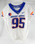 2021 Boise State Broncos #95 Game Used White Jersey Football NP Rem 46 DP99875