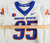 2021 Boise State Broncos #95 Game Used White Jersey Football NP Rem 46 DP99875