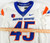 2019 Boise State Broncos #45 Game Used White Jersey Football NP Rem 44 DP99873