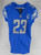 2023 Detroit Lions Saivion Smith #23 Game Issued Blue Jersey 90th Patch 40+4 938
