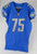 2018 Detroit Lions Colby Sorsdal #75 Game Issued Blue Jersey 46+6 924
