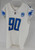 2023 Detroit Lions Quinton Bohanna #90 Game Issued White Jersey 90th P 48 6
