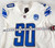 2023 Detroit Lions Quinton Bohanna #90 Game Issued White Jersey 90th P 48 6