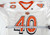 1999-03 Oklahoma State Cowboys Tim Burrough #40 Game Used White Jersey 2XL 791