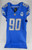 2023 Detroit Lions Chris Smith #90 Game Issued Blue Jersey 90th Patch 954
