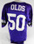 1994 Cleveland Thunderbolts Randall Olds #50 Game Used Purple Jersey Football 4