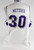 2006-08 Texas Christian Frogs Metzger #30 Game Used White Jersey Basketball 015