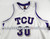2006-08 Texas Christian Frogs Metzger #30 Game Used White Jersey Basketball 015