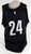 2024-25 Brooklyn Nets Cam Thomas #24 Game Used Black Practice Jersey L 010