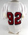 2002 San Francisco 49ers Jerome Davis #92 Game Used White Practice Jersey L 840
