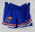 2022-23 Kansas Jayhawks Game Issued Blue Shorts Basketball XLN2 556