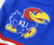 2022-23 Kansas Jayhawks Game Issued Blue Shorts Basketball XLN2 556