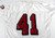 2002 San Francisco 49ers #41 Game Used White Practice Jersey XL 841