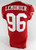2015 San Francisco 49ers Corey Lemonier #96 Game Issued Red Jersey 42 617