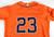 2013-17 Houston Astros #23 Game Used Orange Jersey NP Rem 46 064