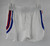 2023-24 Kansas Jayhawks Game Issued White Shorts Basketball SN2 592