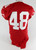 2015 San Francisco 49ers #48 Game Used Red Jersey NP Rem 42 619