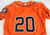 2013-17 Houston Astros #20 Game Used Orange Jersey NP Rem 46 067