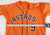 2013-17 Houston Astros #9 Game Used Orange Jersey NP Rem 46 068