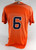 2013-17 Houston Astros #6 Game Used Orange Jersey NP Rem 44 069
